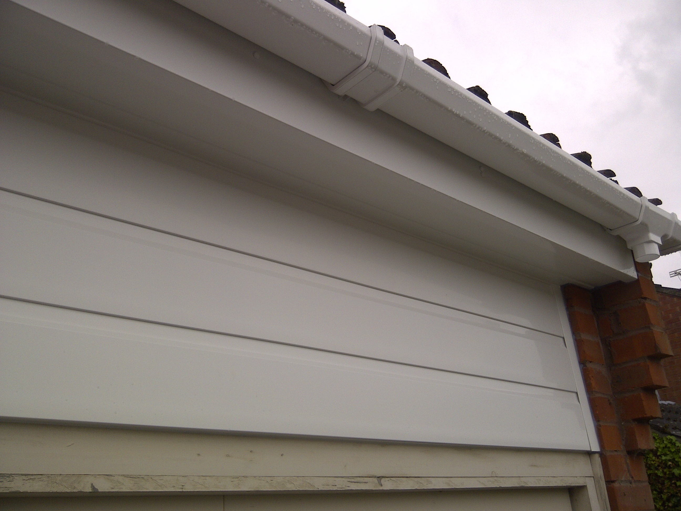 cladding and guttering